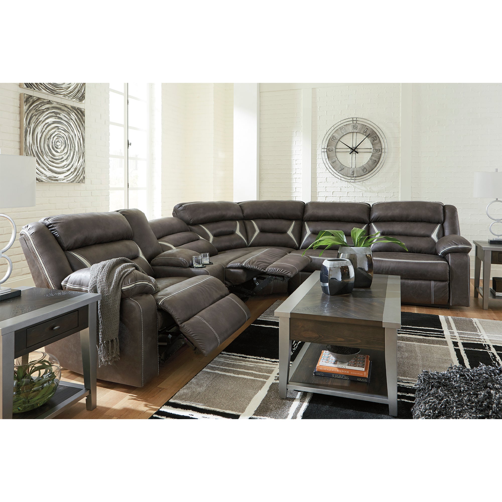 Kincord 4-Piece Power Reclining Sectional