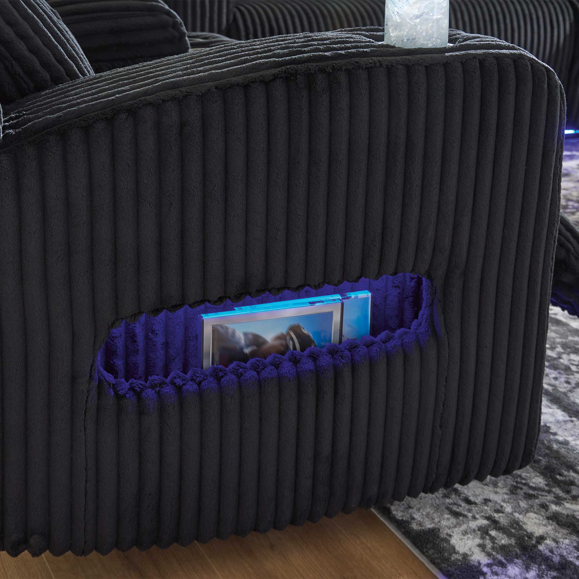 Forest Lake Dual Power Reclining Sofa and Loveseat
