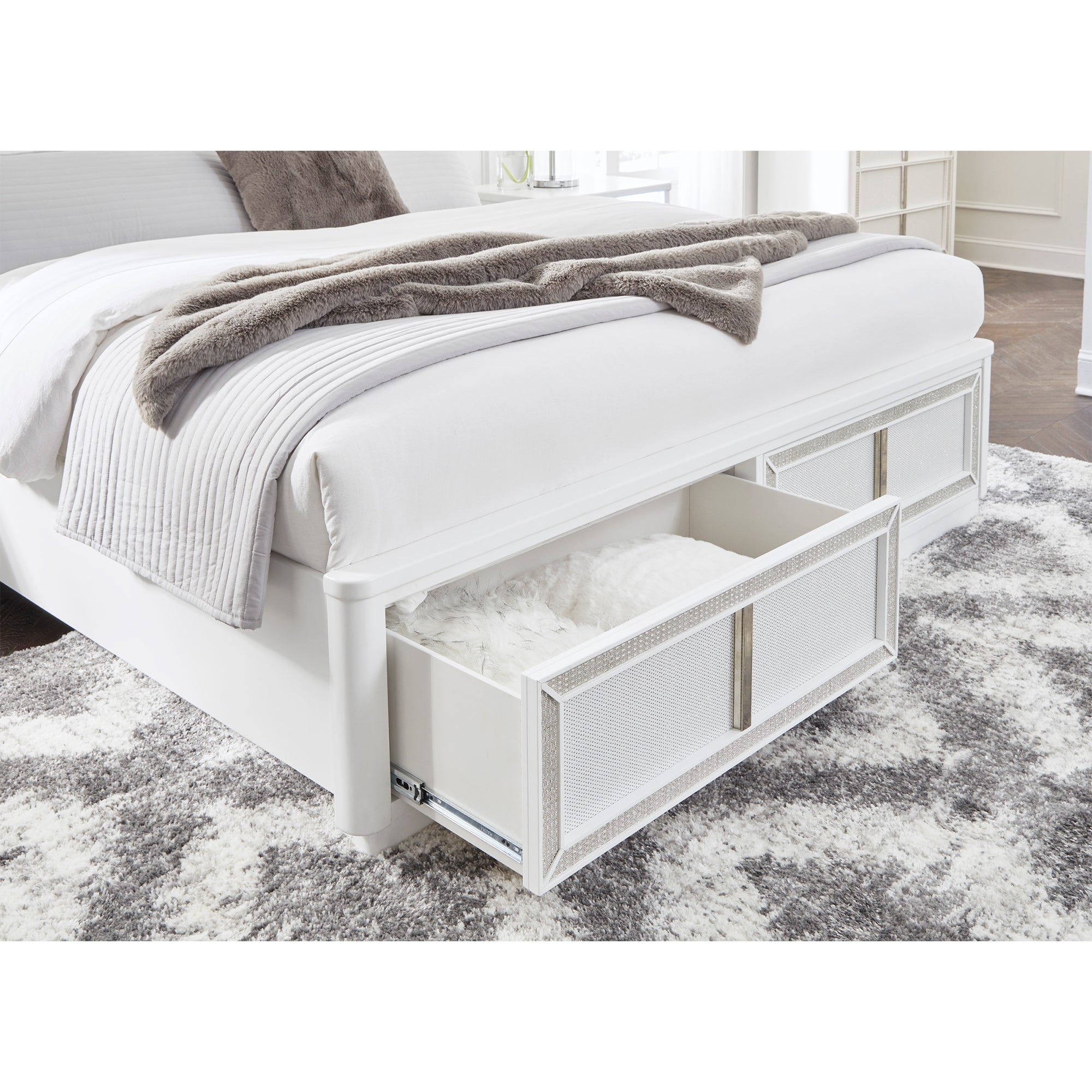 Chalanna Queen Upholstered Storage Bed