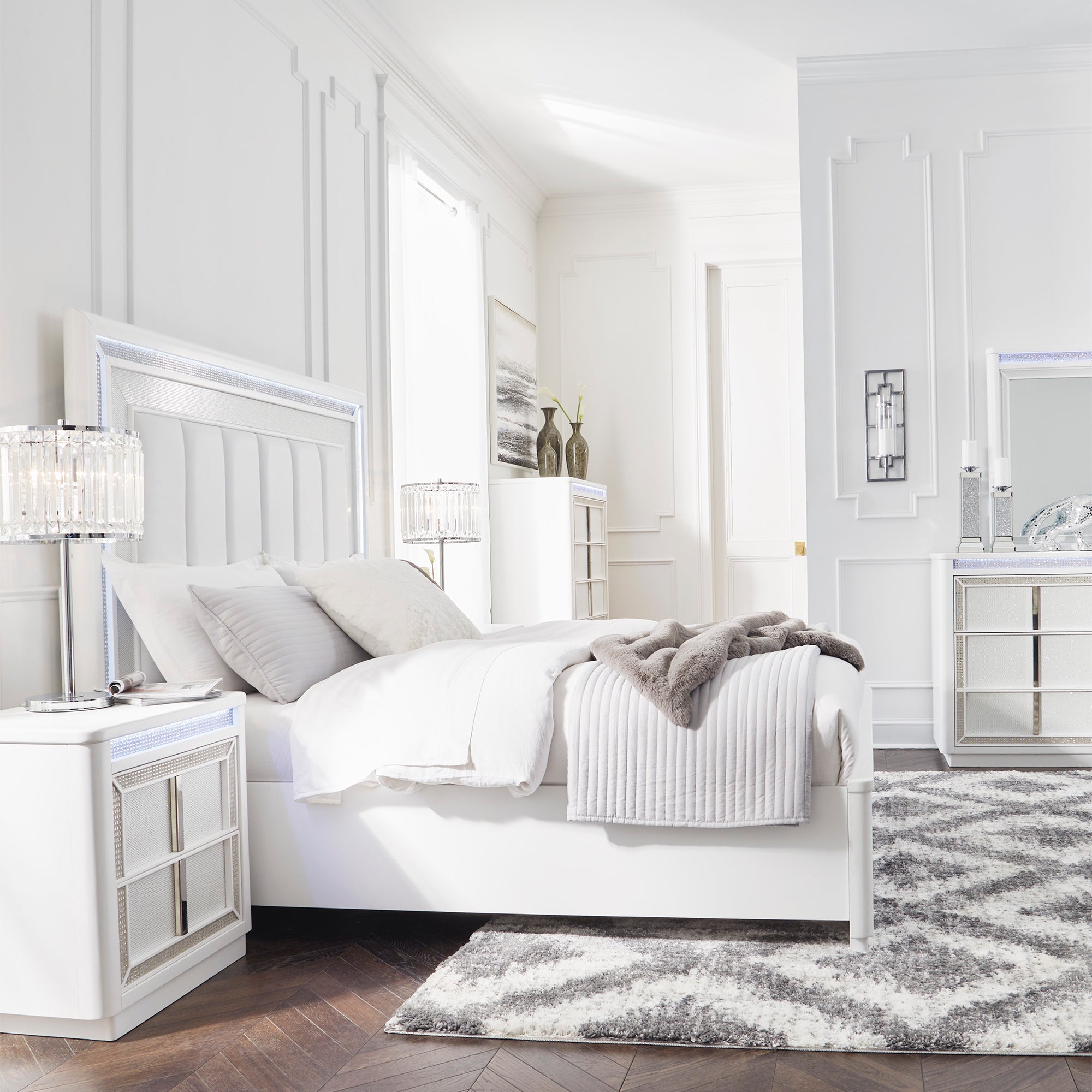 Chalanna Queen Upholstered Storage Bed