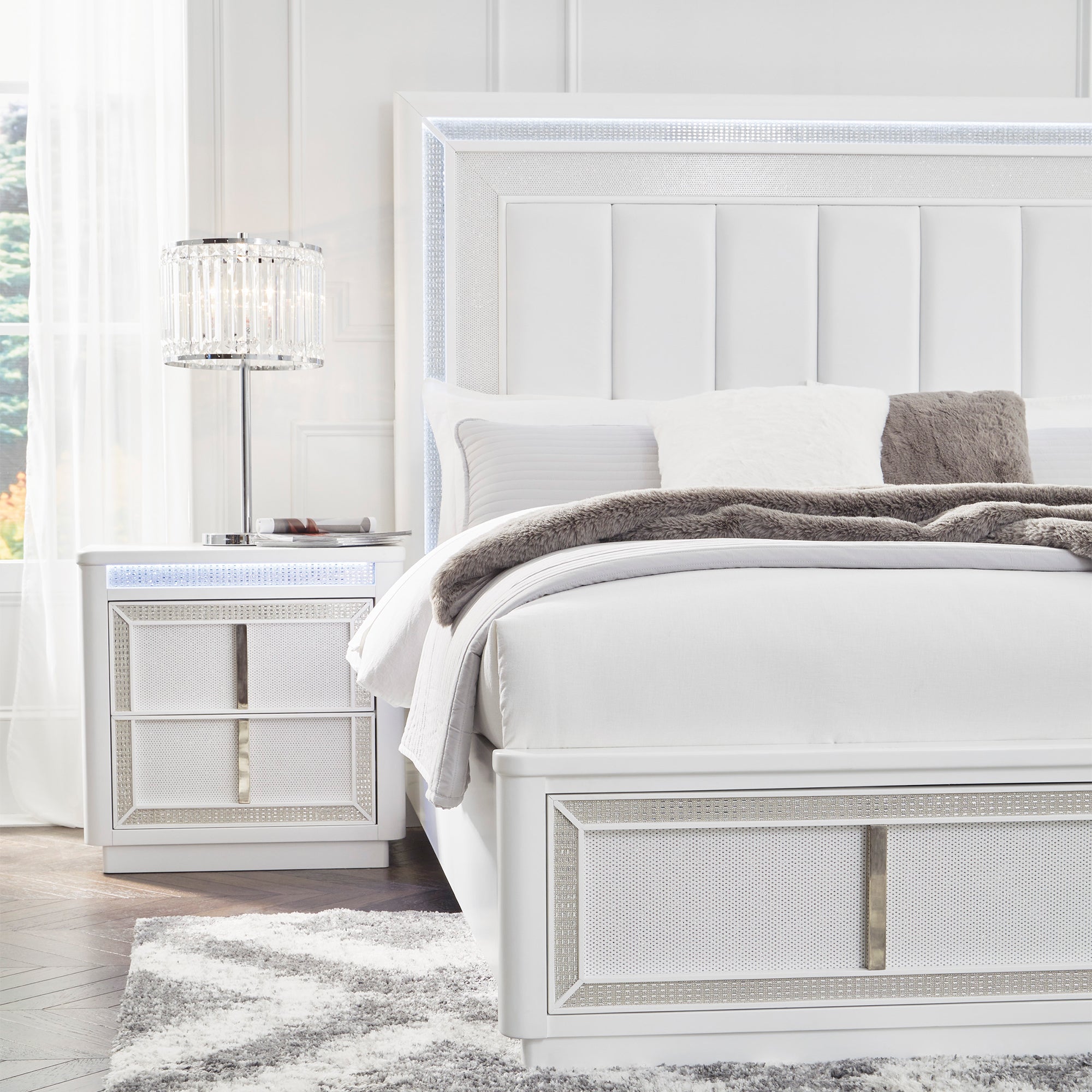 Chalanna Queen Upholstered Storage Bed