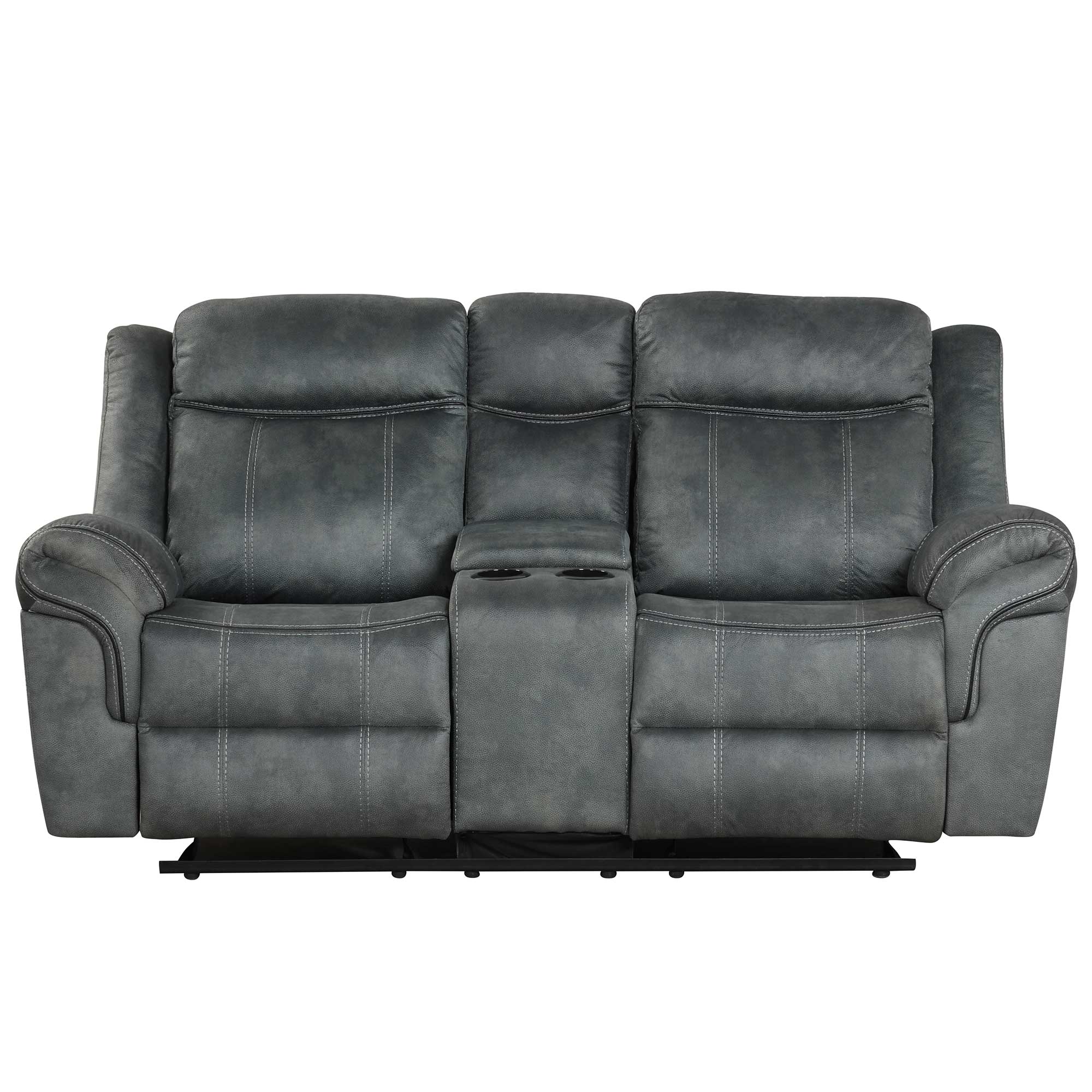 Darvin Manual Reclining Sofa and Loveseat Set