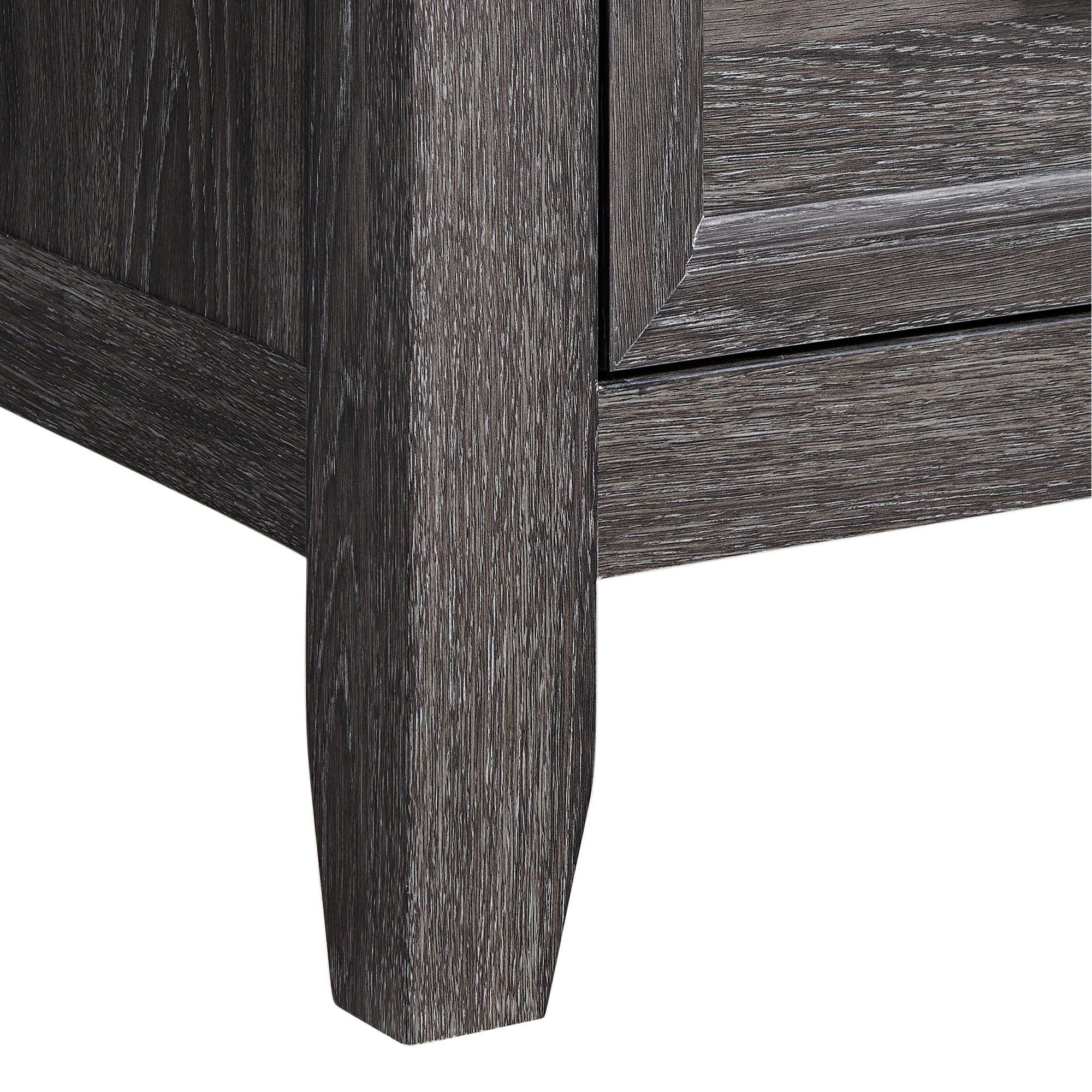 Matias Twin Panel Headboard Bed with Mirrored Dresser and Nightstand