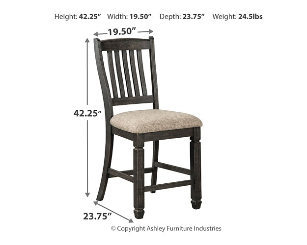 Tyler Creek Upholstered Stool (Set of 2)