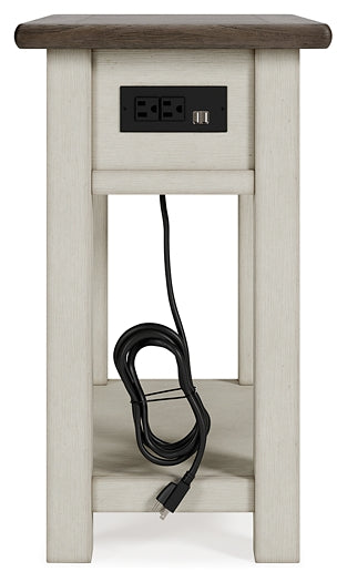 Bolanburg Chairside End Table - Two-tone