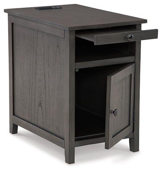 Treytown Chairside End Table - Gray