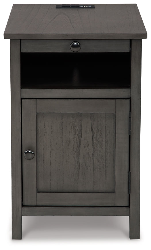 Treytown Chairside End Table - Gray