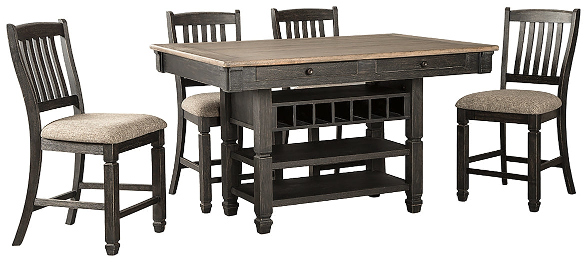 Tyler Creek 5-Pc Counter Height Dining Set