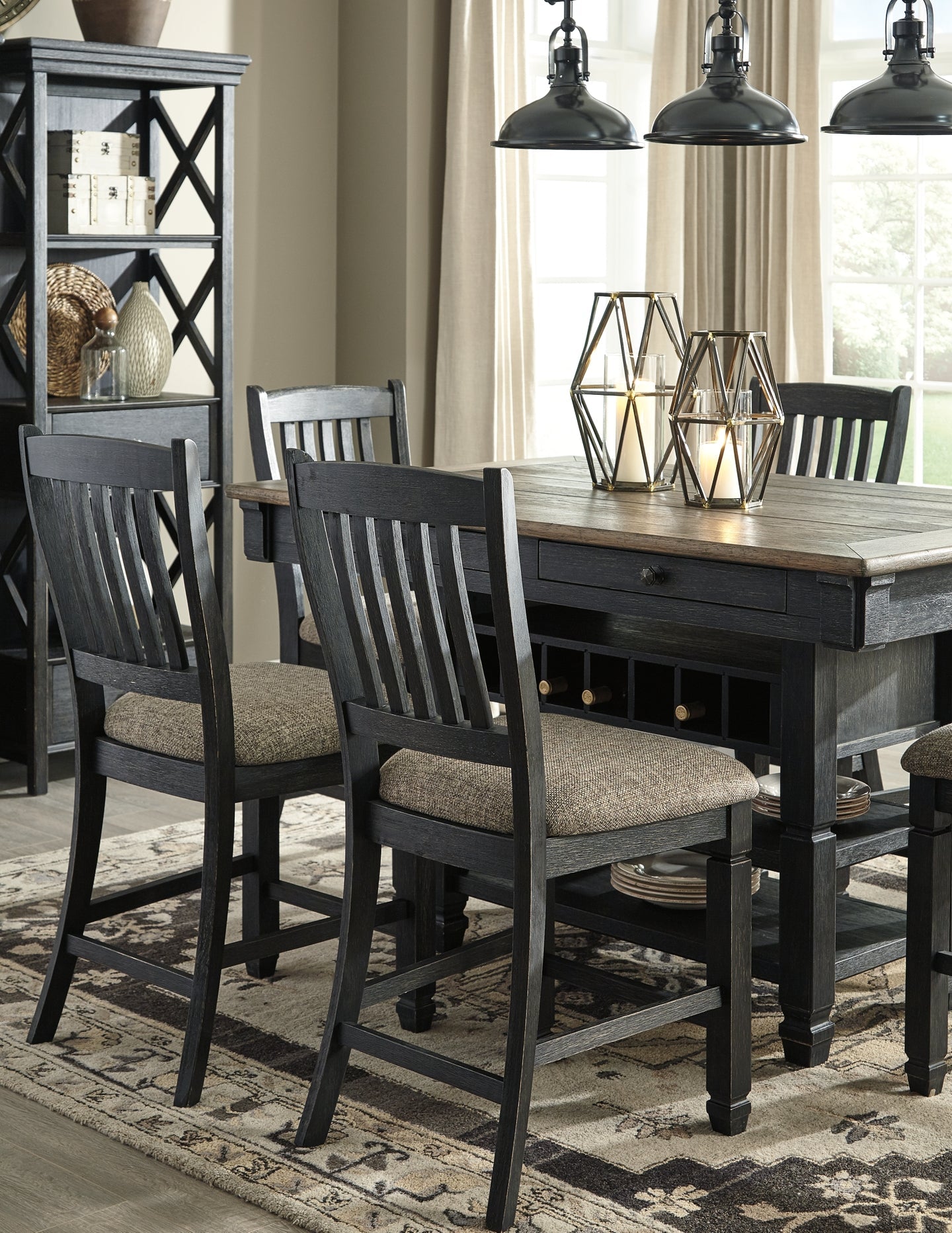 Tyler Creek 5-Pc Counter Height Dining Set