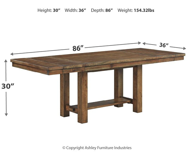 Moriville 7-Pc Dining Set
