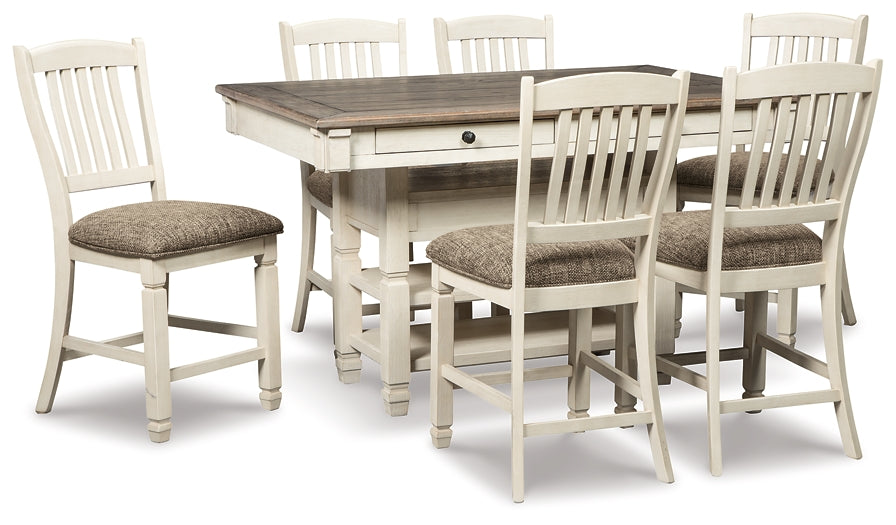 Bolanburg 7-Pc Counter Height Dining Set