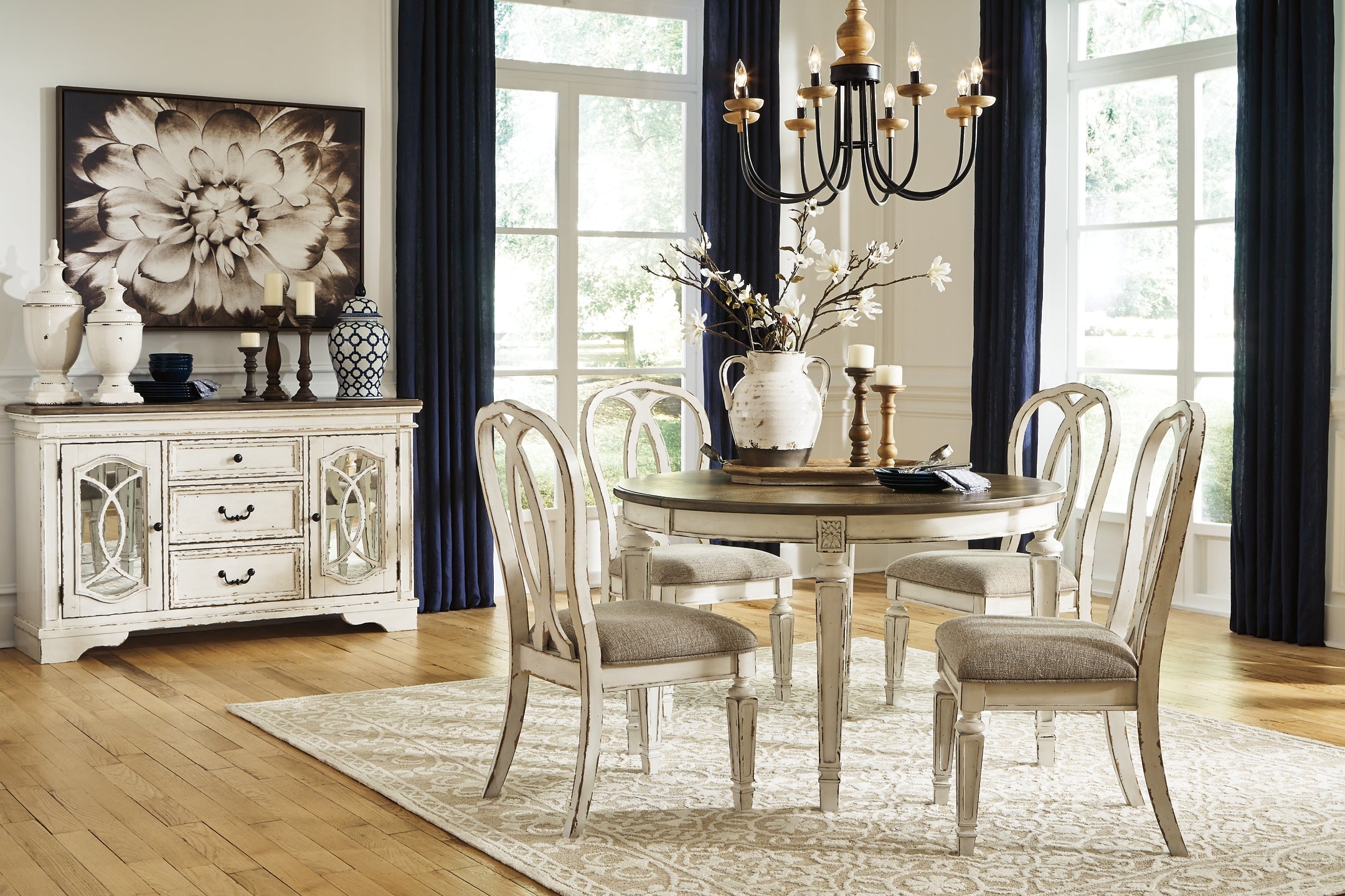 Realyn 5-Pc Dining Set