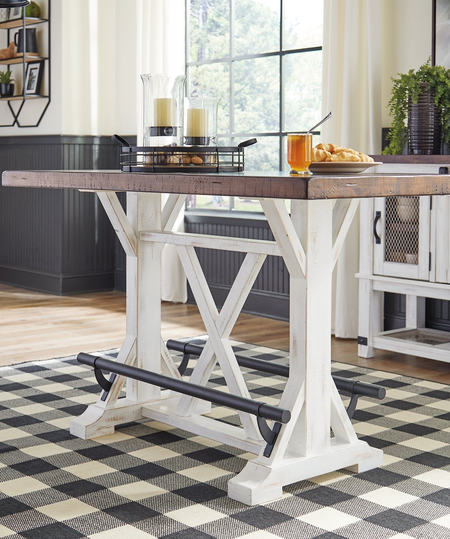 Valebeck 5-Pc Counter Height Dining Set