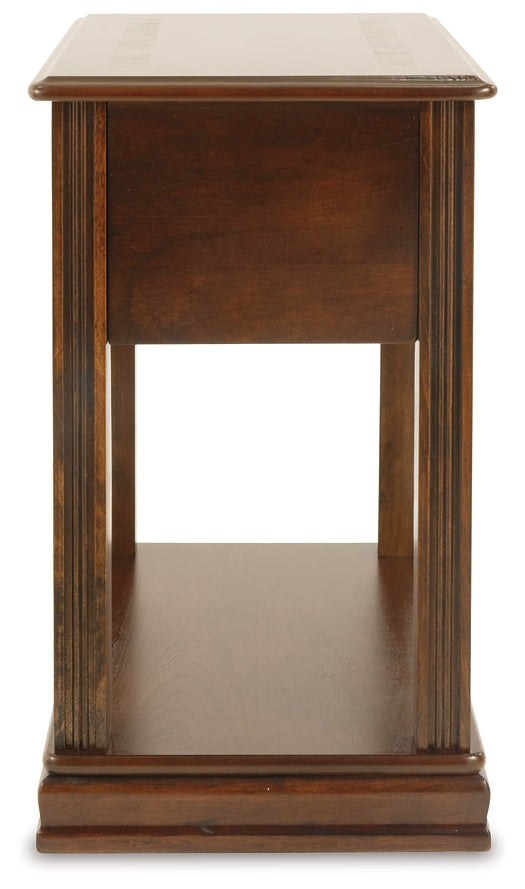 Breegin Chairside End Table - Brown