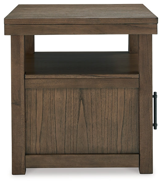 Boardernest End Table - Brown