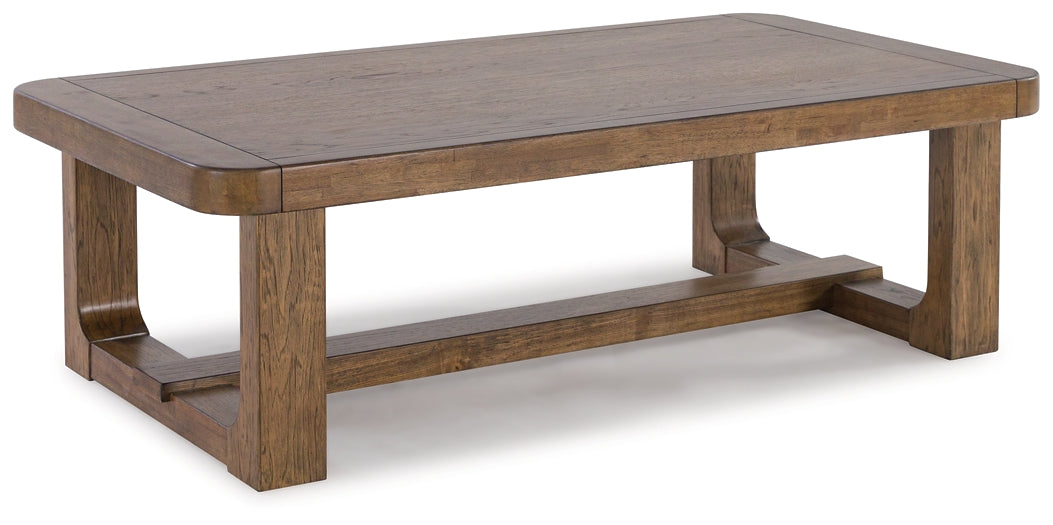 Cabalynn Coffee Table - Light Brown