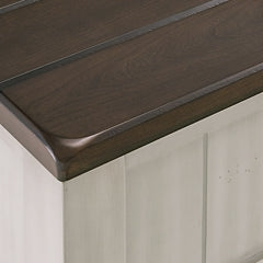 Darborn Chairside End Table - Gray/Brown