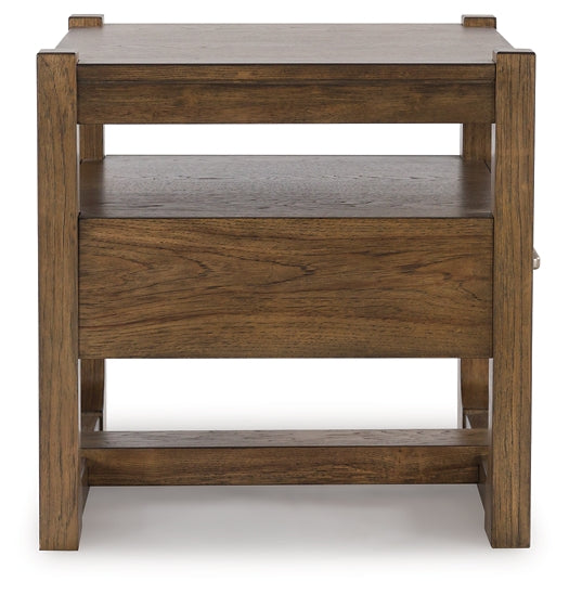 Cabalynn End Table - Light Brown