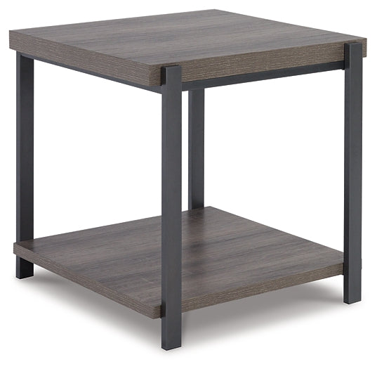 Wilmaden 3-Piece Table Set - Gray/Black