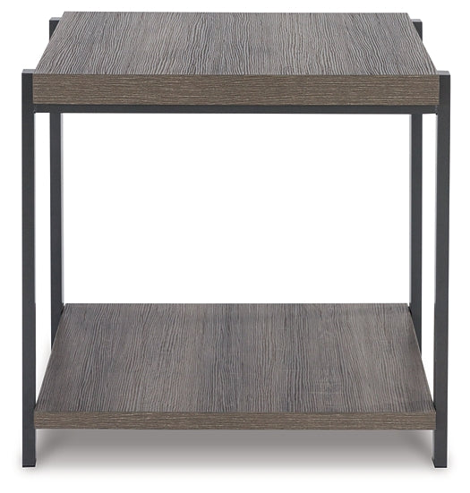 Wilmaden 3-Piece Table Set - Gray/Black