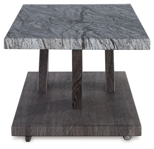Bensonale 3-Piece Table Set - Brown/Gray