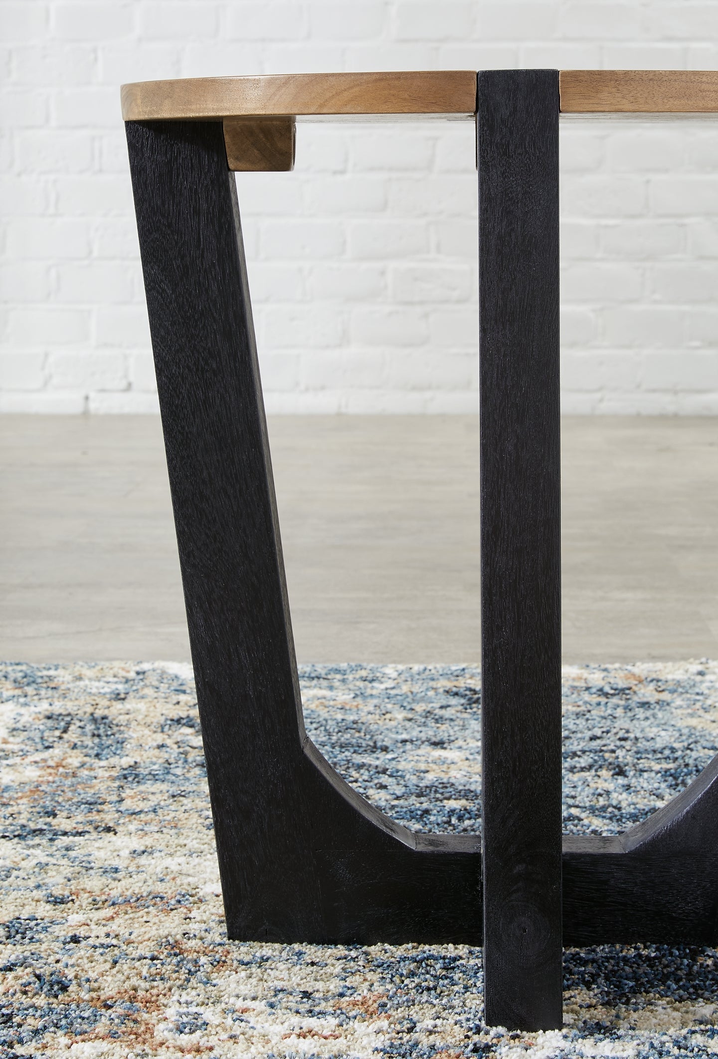 Hanneforth End Table - Brown/Black