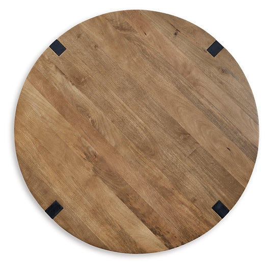 Hanneforth Coffee Table - Brown/Black