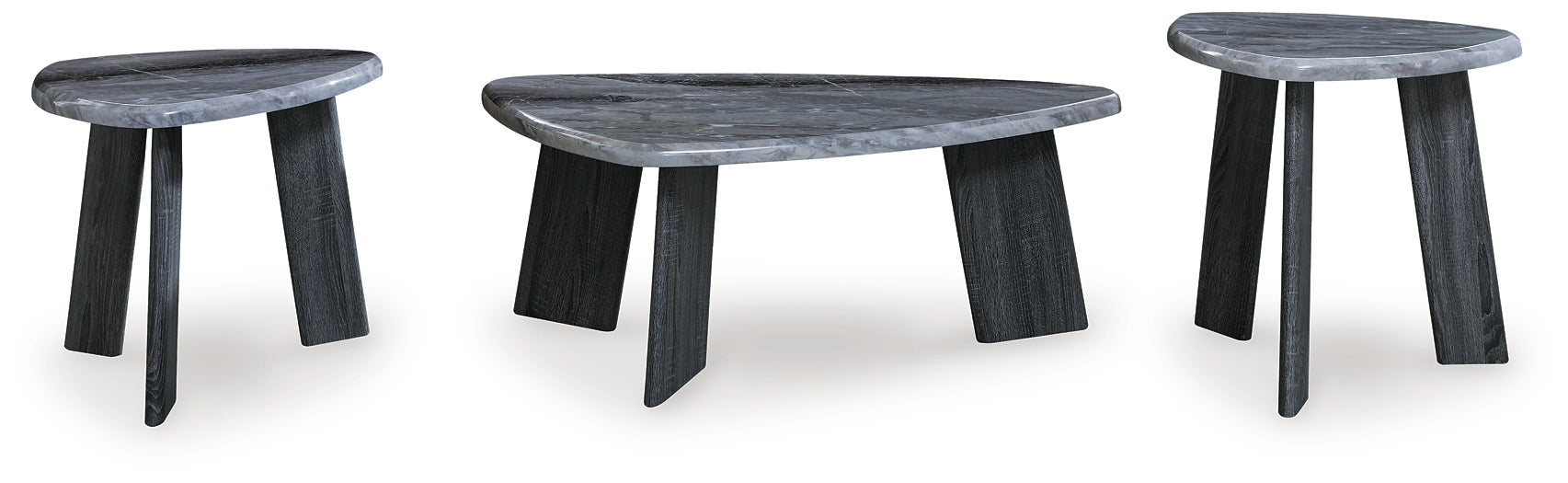 Bluebond 3-Piece Table Set - Gray