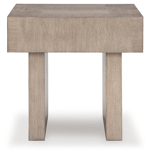 Jorlaina End Table - Light Grayish Brown