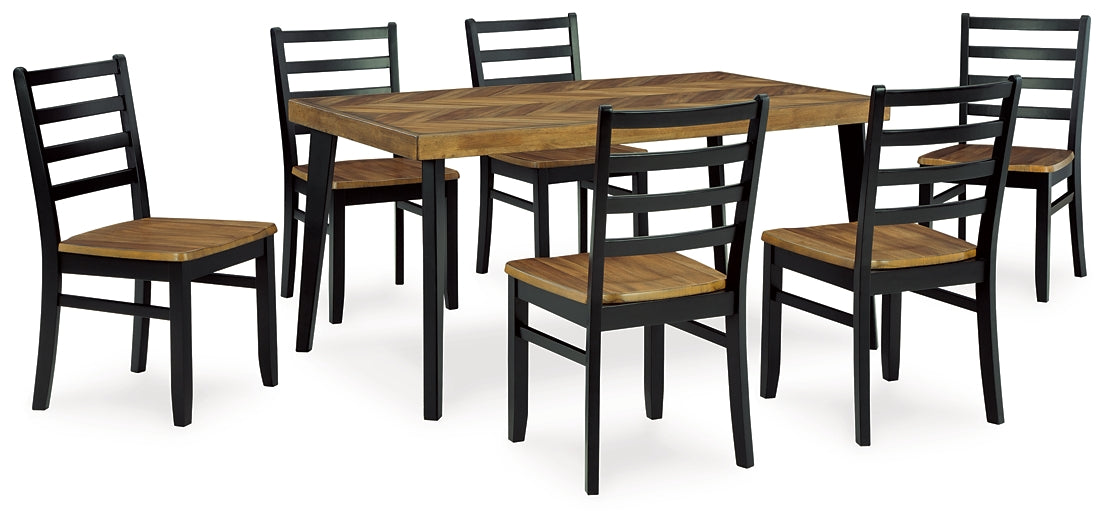 Blondon 7-Pc Dining Set