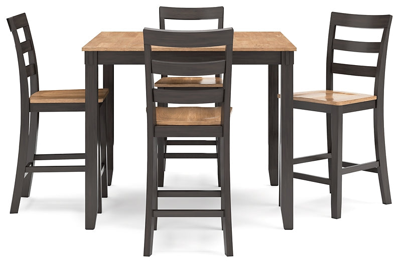 Gesthaven 5-Pc Counter Height Dining Set