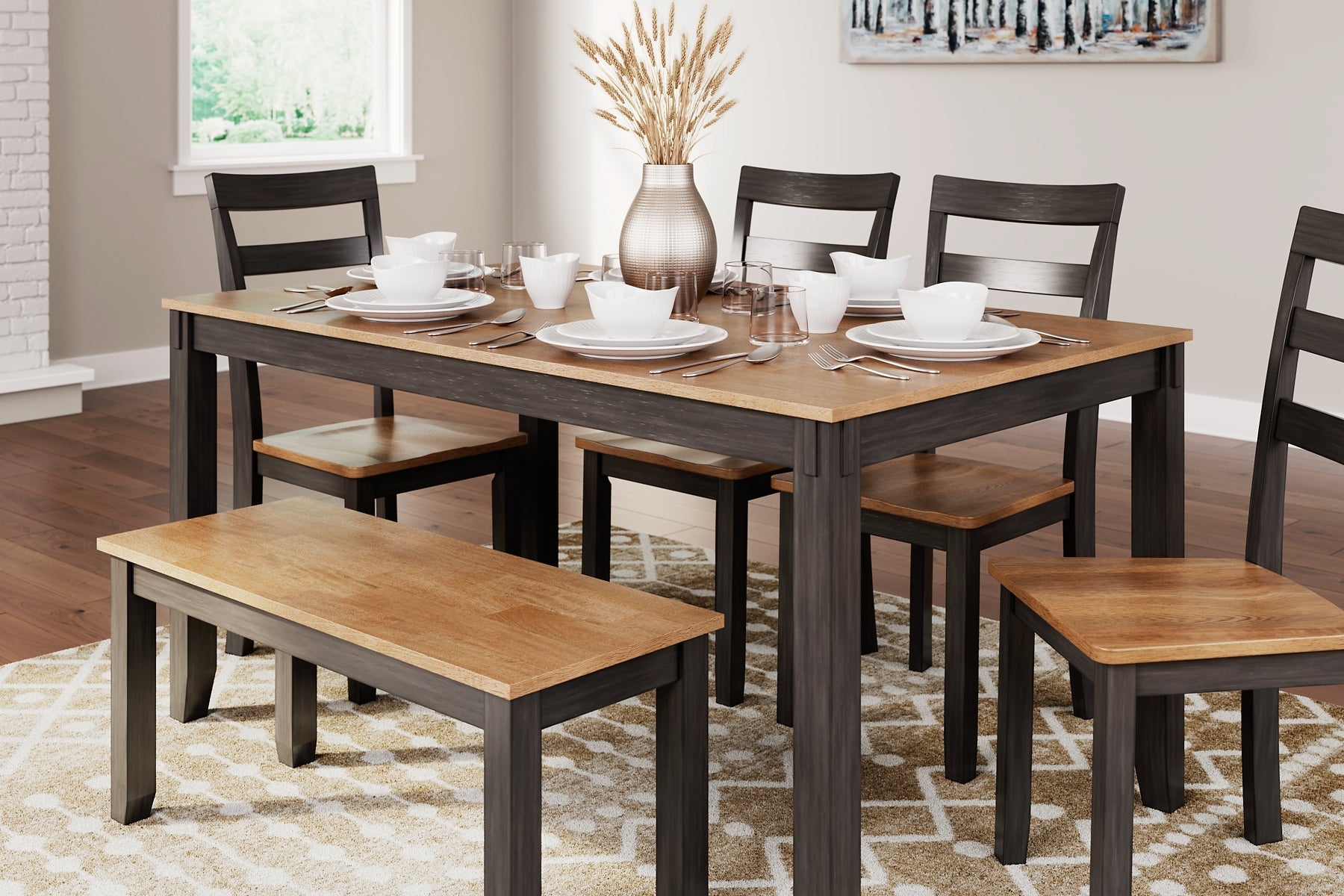 Gesthaven 6-Pc Dining Set