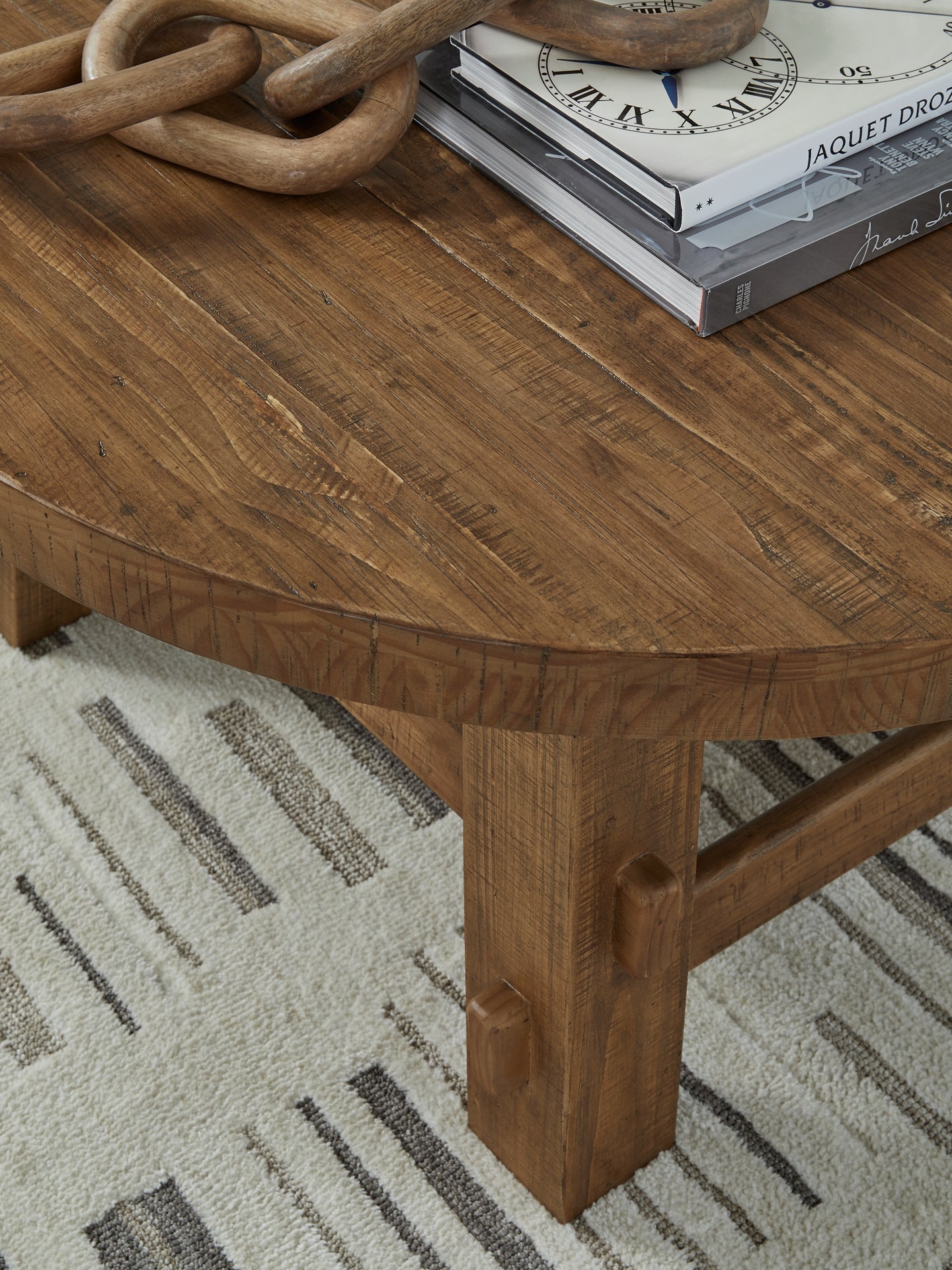 Mackifeld Coffee Table - Warm Brown