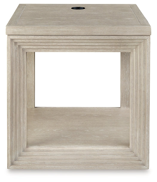 Marxhart End Table - Bisque