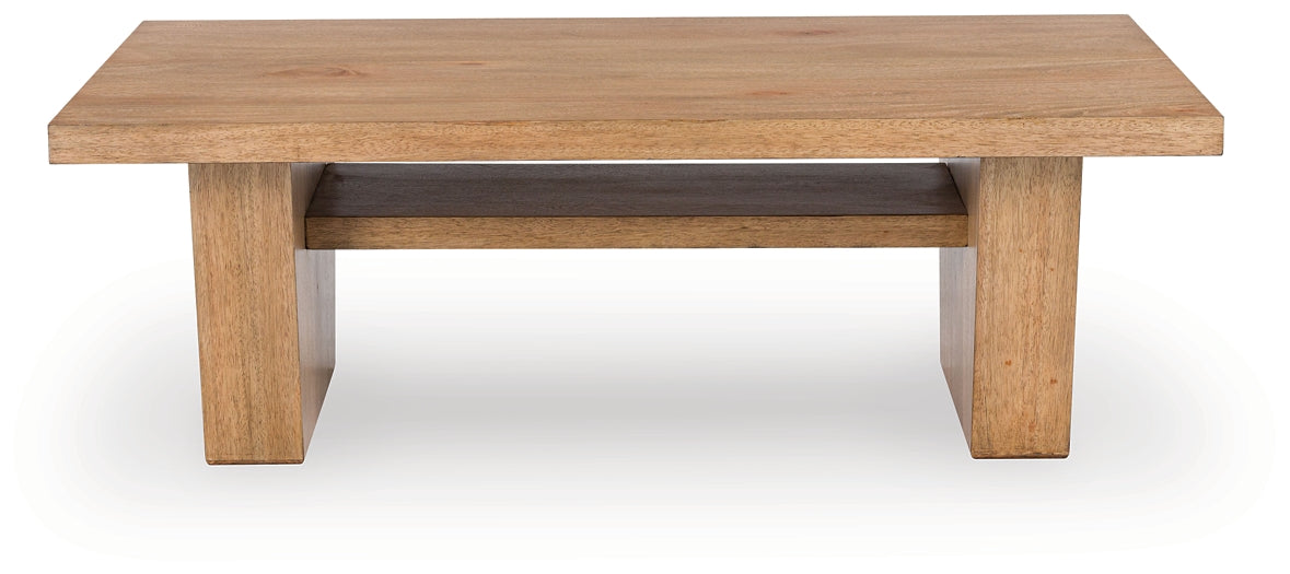 Kristiland Coffee Table - Light Brown