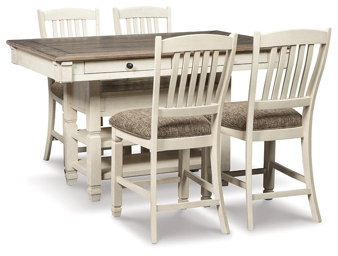 Bolanburg 5-Pc Counter Height Dining Set