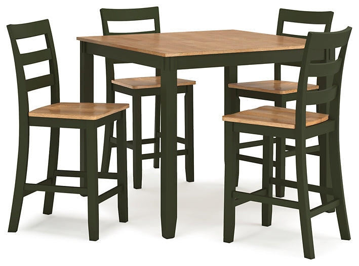 Gesthaven 5-Pc Counter Height Dining Set