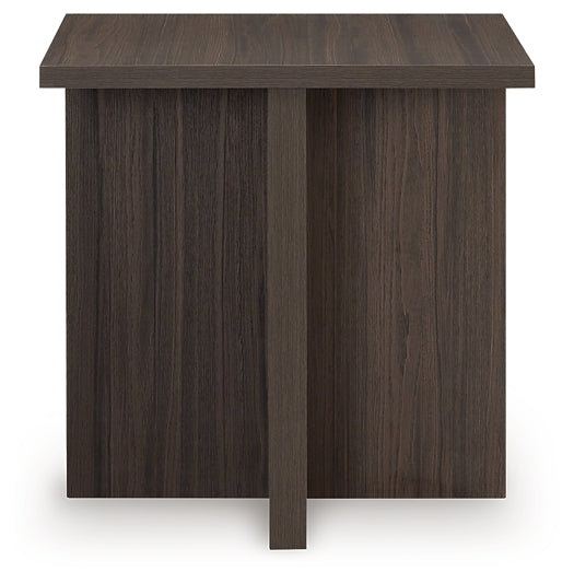 Zendex 2-Piece Table Set - Brown