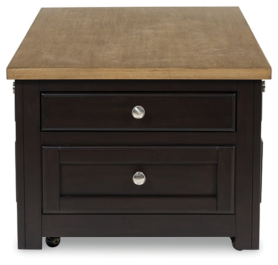 Drazmine Lift Top Coffee Table - Brown