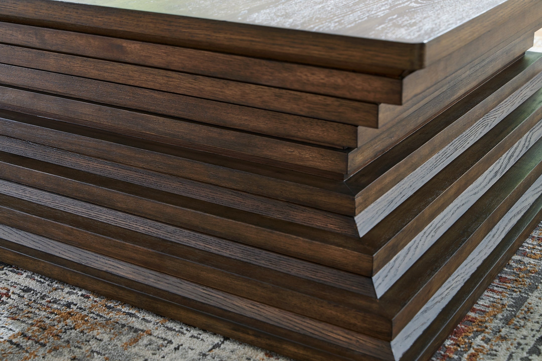 Hannodream Coffee Table - Warm Brown