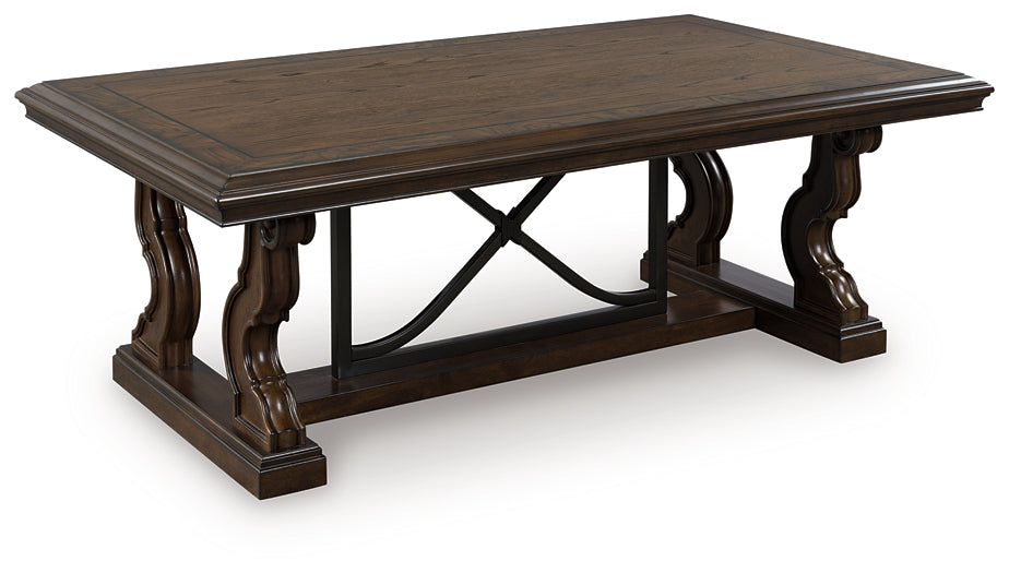 Maylee Coffee Table - Dark Brown