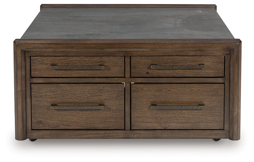 Kallenny Coffee Table - Brown/Gray