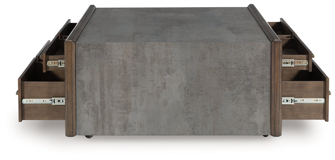Kallenny Coffee Table - Brown/Gray