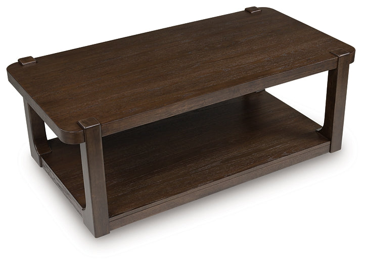 Breckington Coffee Table - Dark Brown