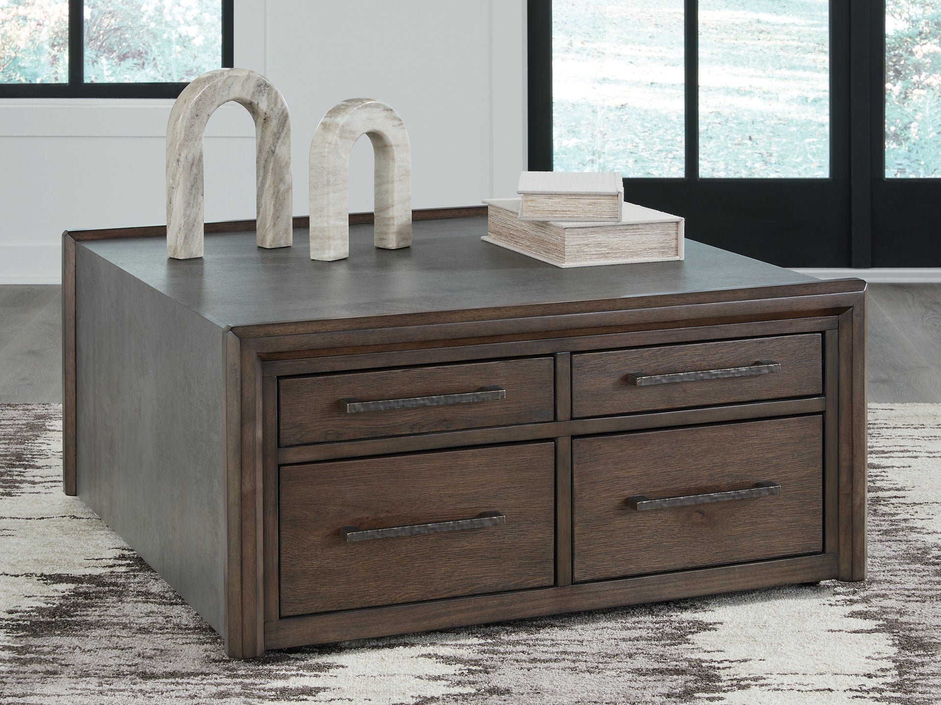 Kallenny Coffee Table - Brown/Gray