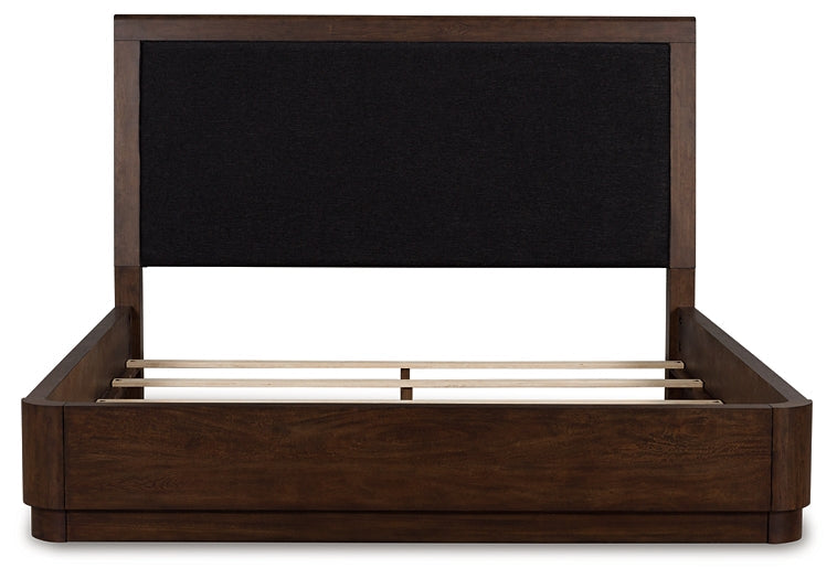 Dilenno King Upholstered Panel Bed