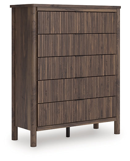 Pamytta Five Drawer Wide Chest