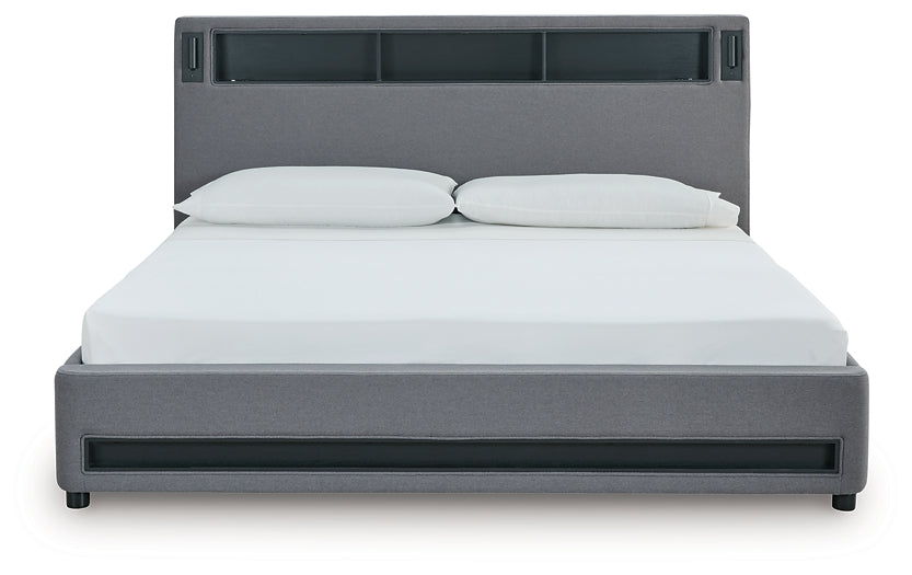Verishaw King Upholstered Bed