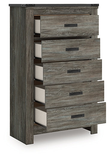 Frandern Five Drawer Chest