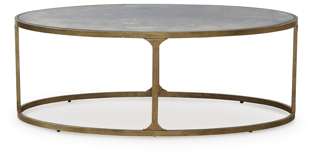 Korajane Coffee Table - Antique Gold